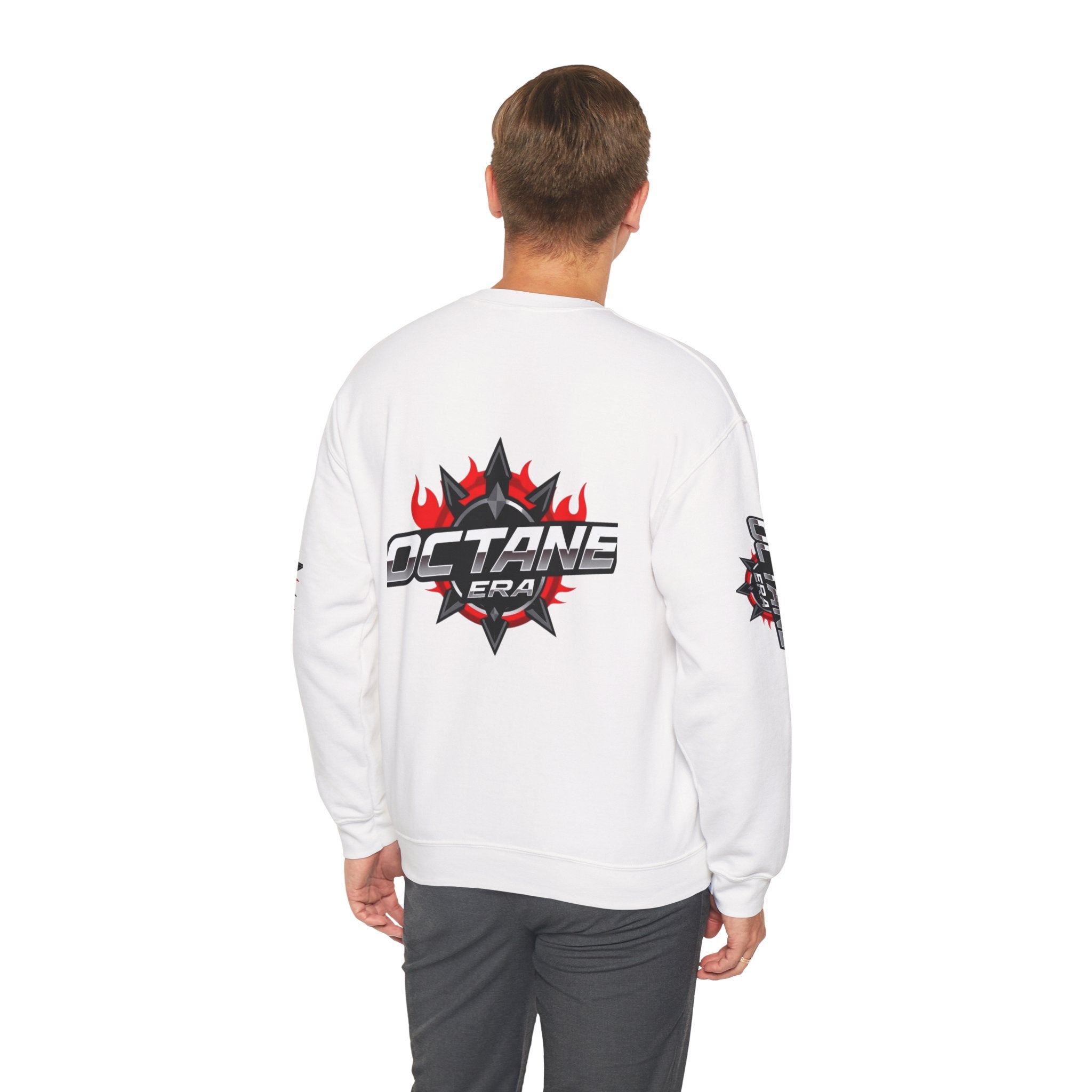 Octane Era Flame Sweatshirt – Streetwear Graphic Crewneck