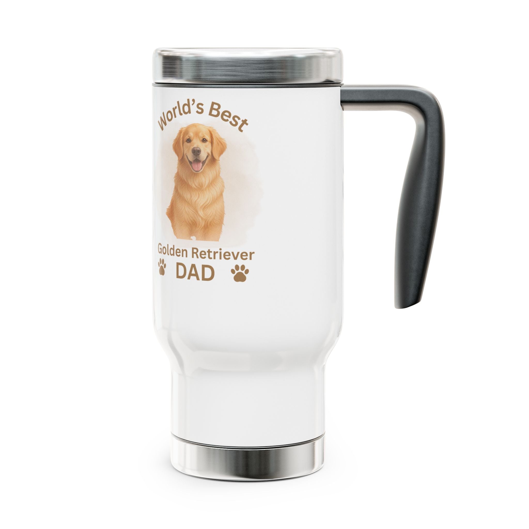 World’s Best Golden Retriever Dad - 14oz Insulated Commuter Mug