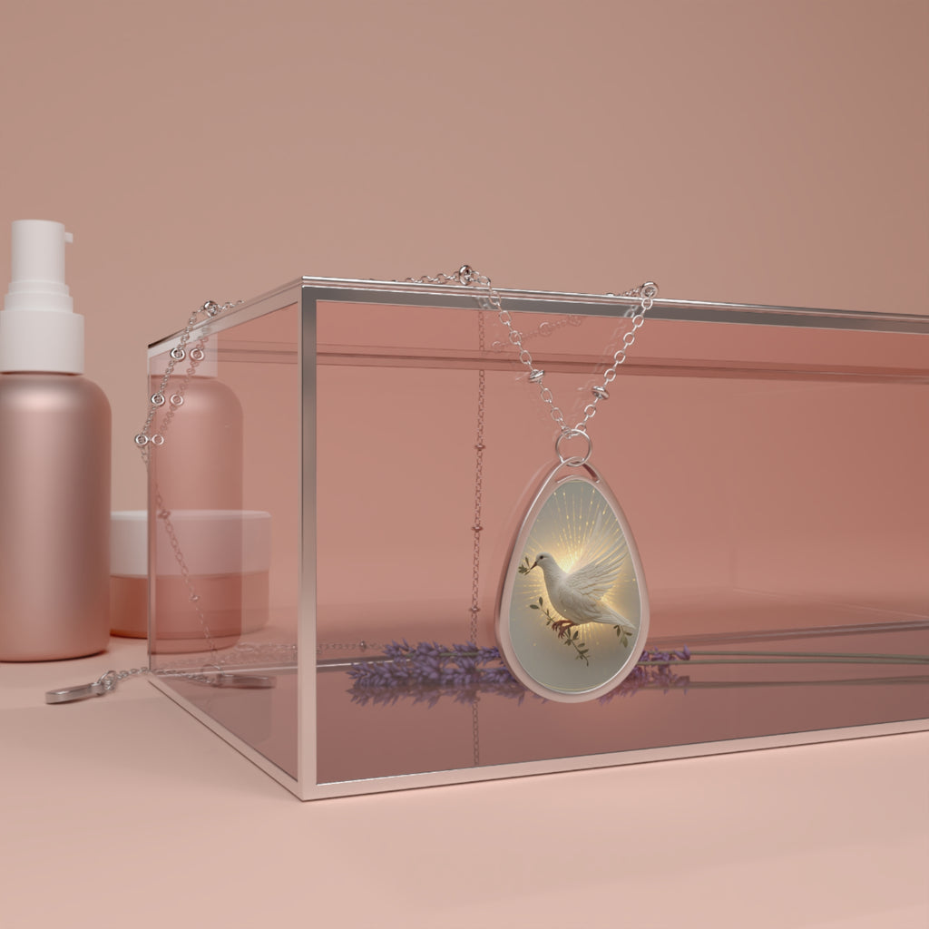 Dove of Peace Pendant – Christian Hope & Renewal Necklace