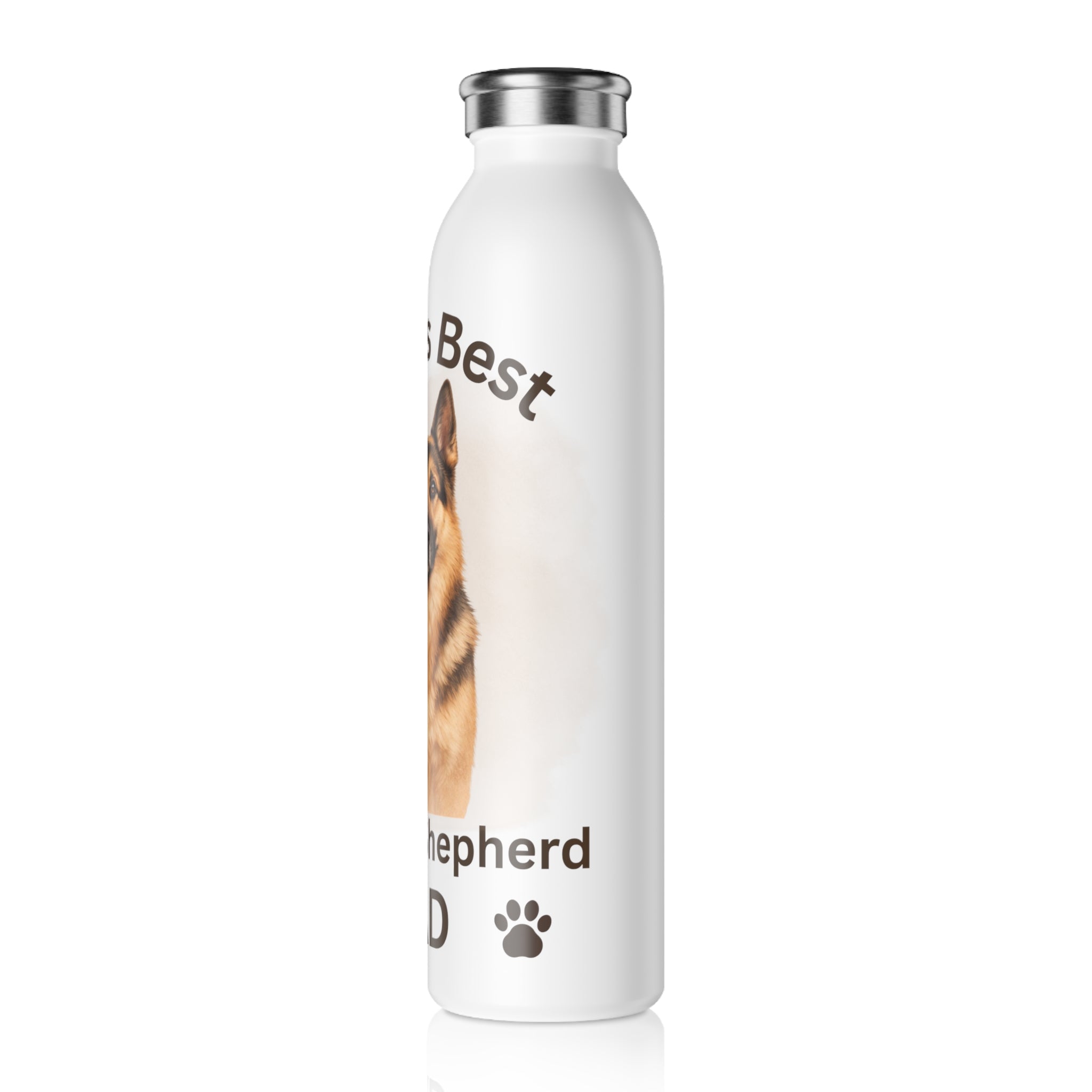 German Shepherd Dad - Premium Slim Stainless Water Bottle
