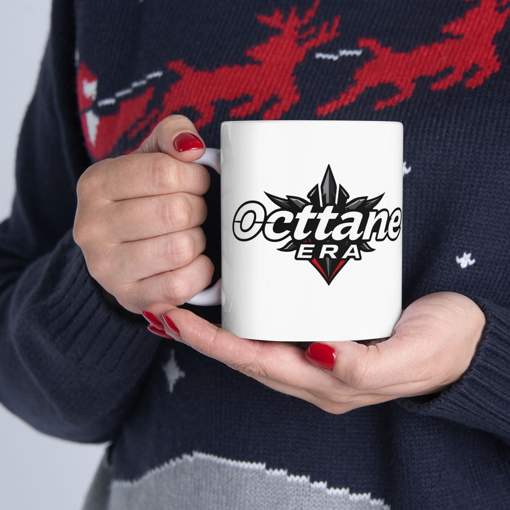 Octane Era Ceramic Mug - Perfect Gift for Coffee Lovers, Unique Tea Mug, Stylish Office Cup, For Birthdays, Special Occasions