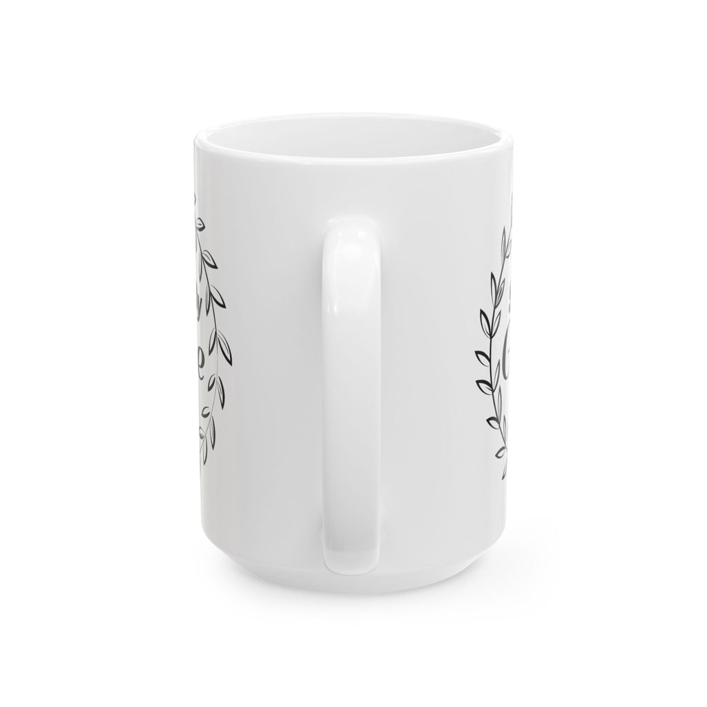 Saved by Grace Mug – Ephesians 2:8 Christian Coffee Cup (11 oz & 15 oz)