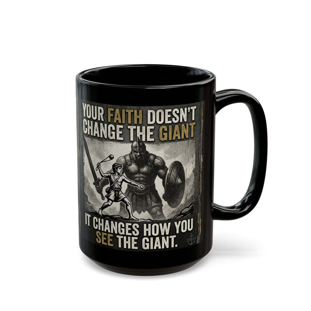 Goliath 15oz & 11oz Warrior Mug – Glossy Black Edition