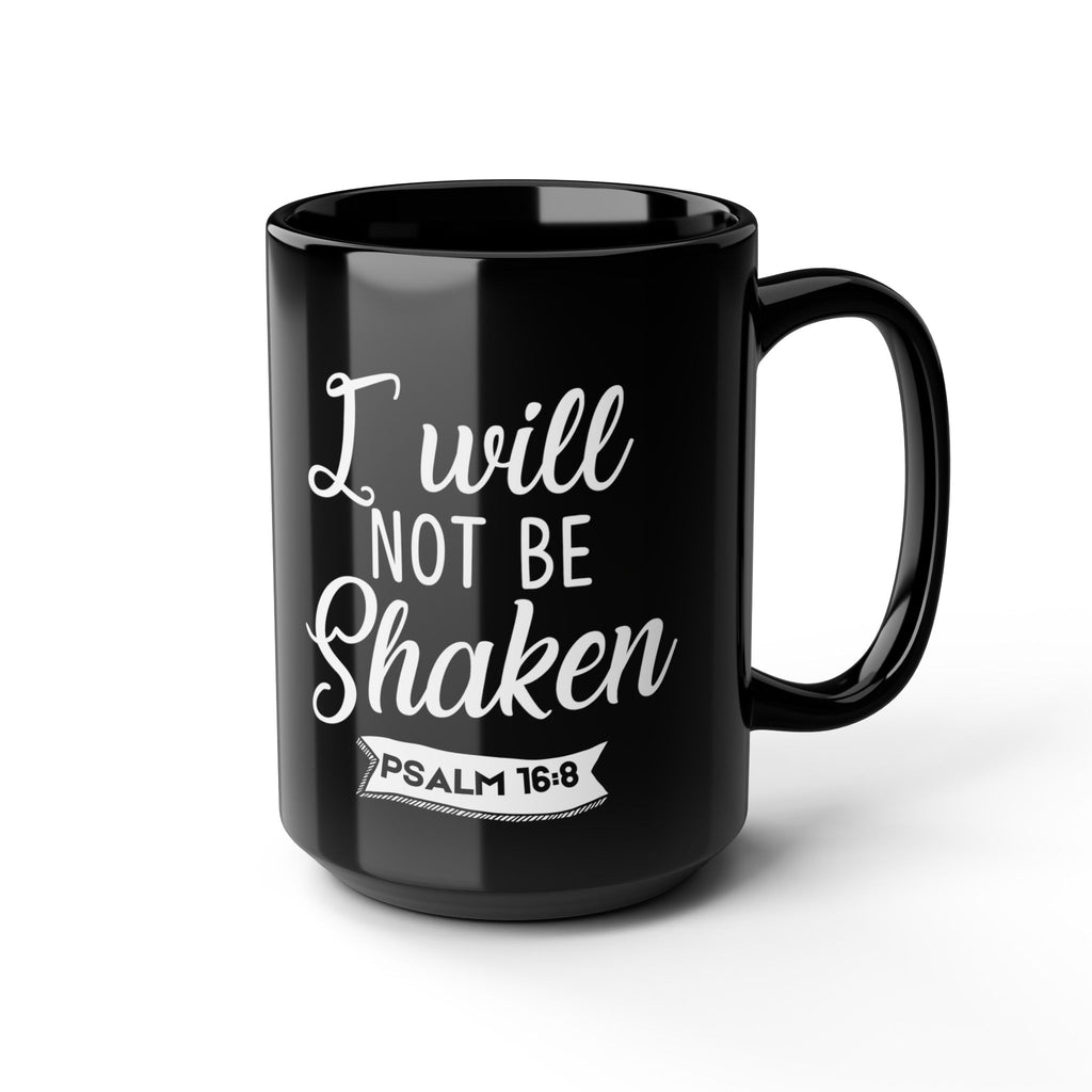 Unshaken - Psalm 16:8 Warrior Mug