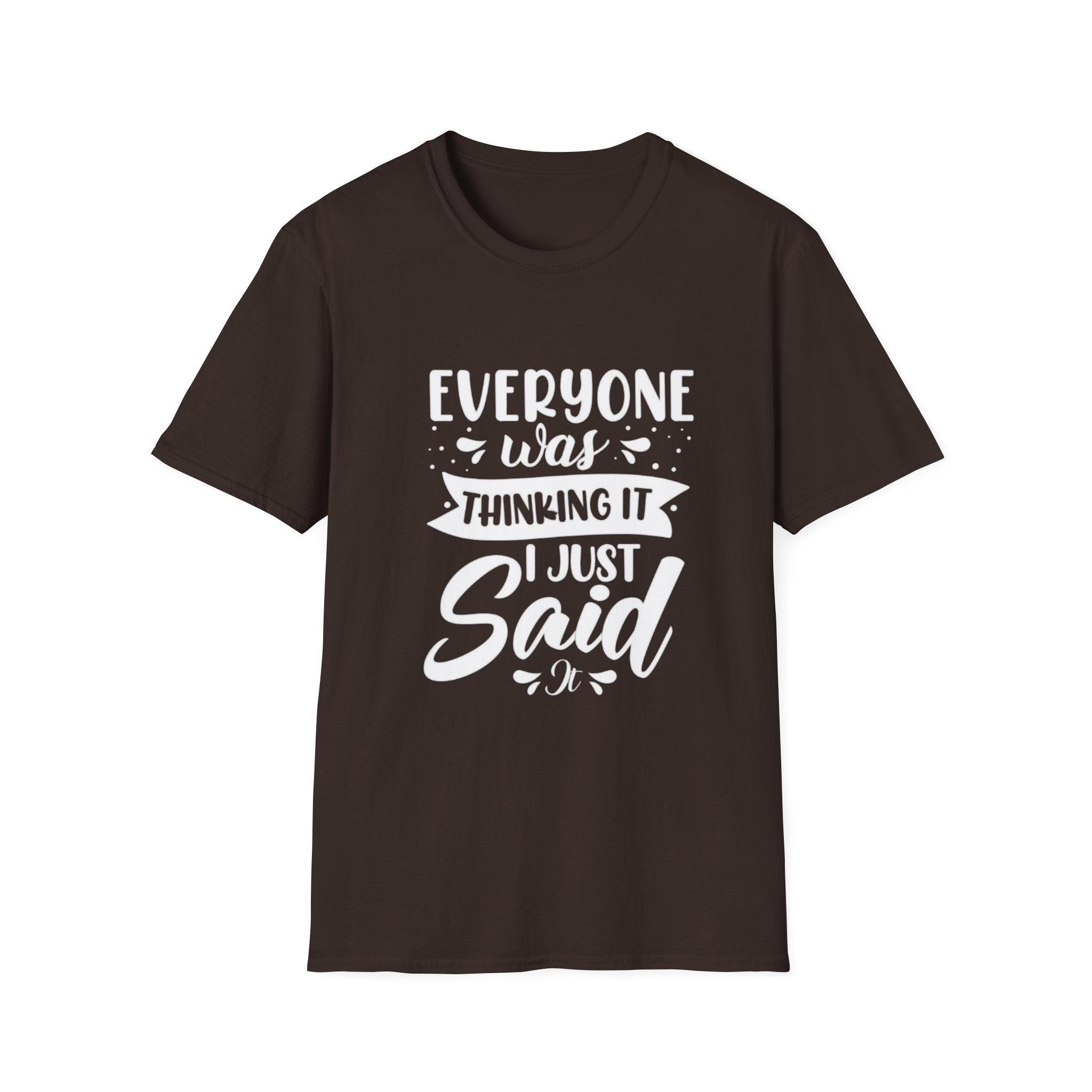 Just Said It Tee (Dark)