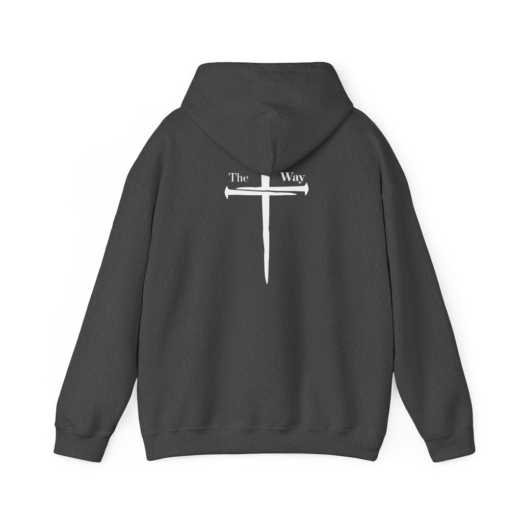 The Way Cross Hoodie – Front & Back Faith Design