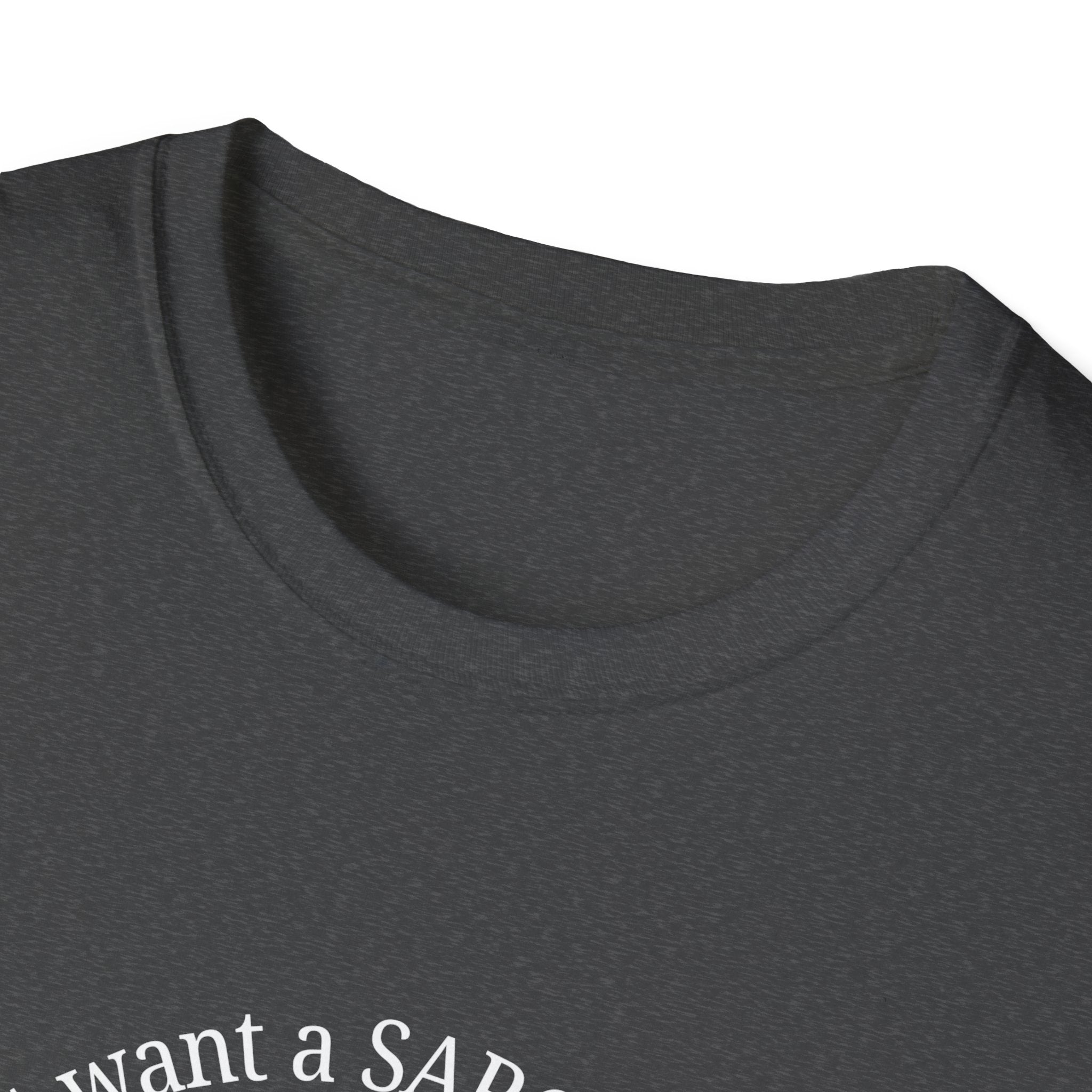 Sarcastic Answer Tee (Dark)