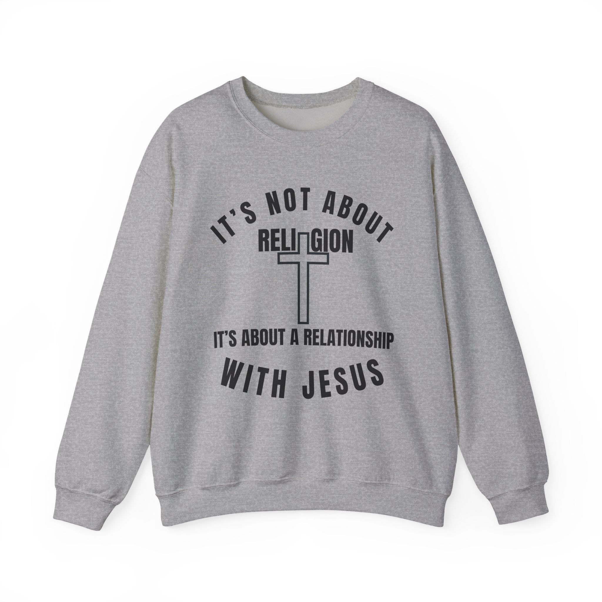 Relationship Over Religion Crewneck Sweatshirt