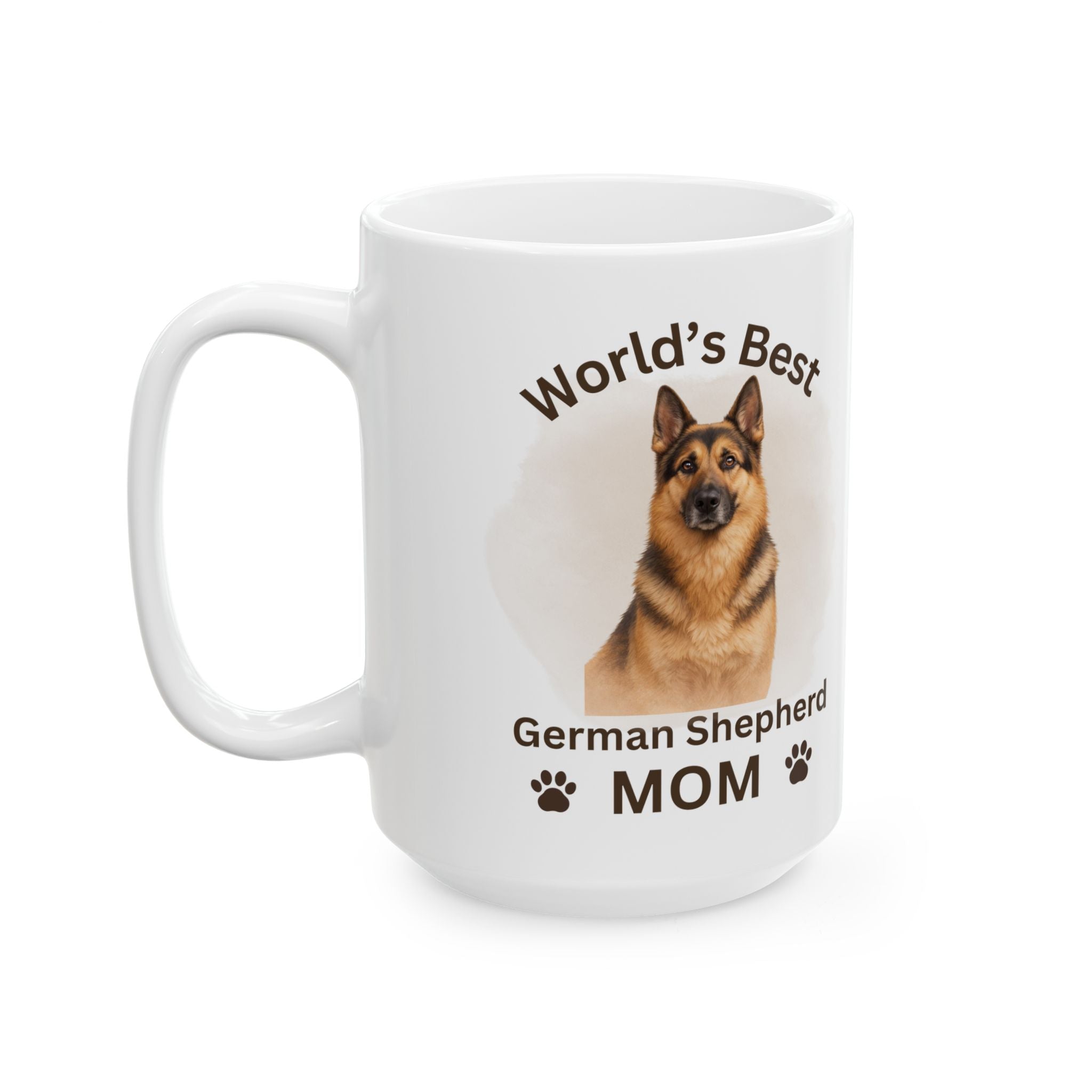 German Shepherd Mom - Premium Ceramic Coffee Mug