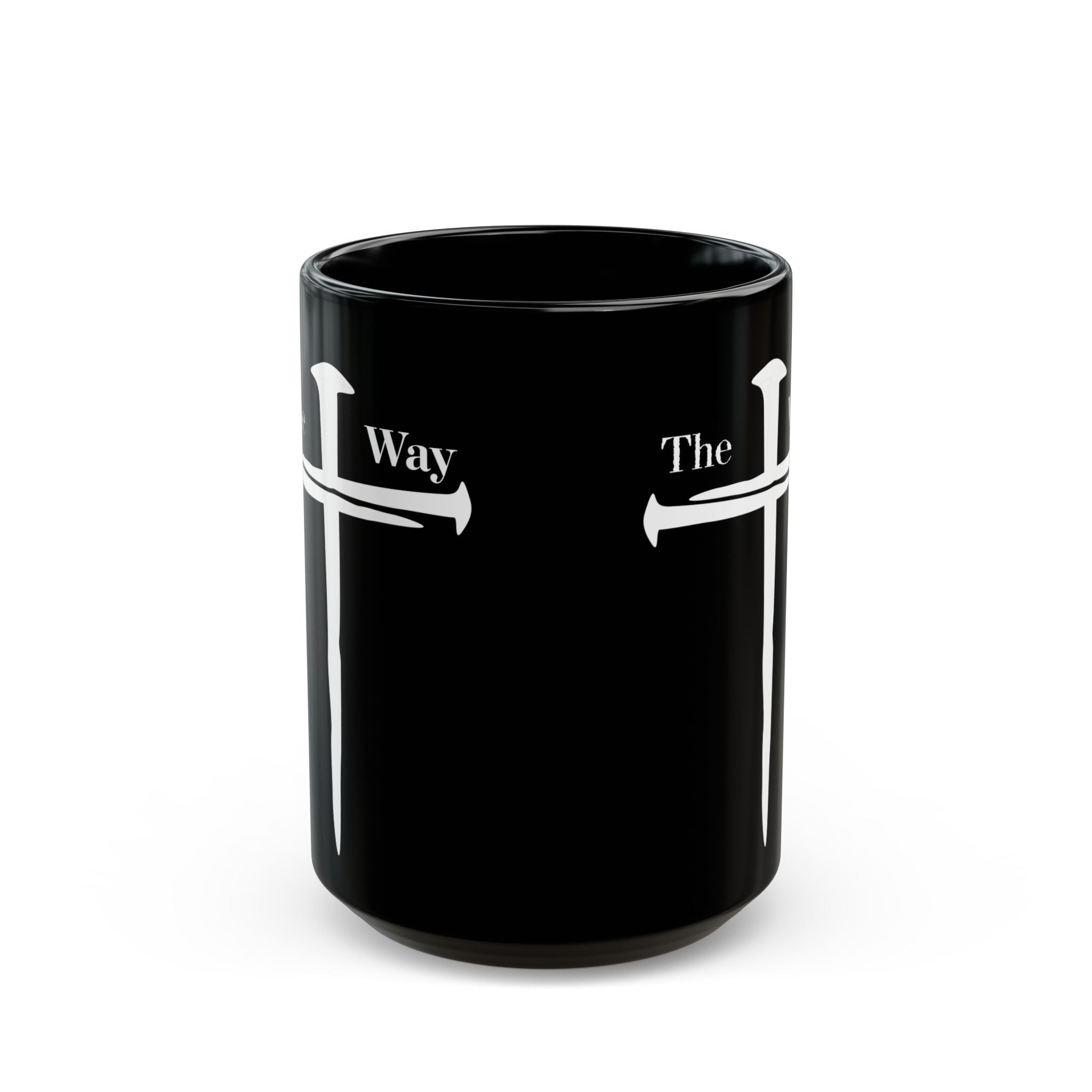 The Way – Christian Black Mug | Symbol of Faith and Truth