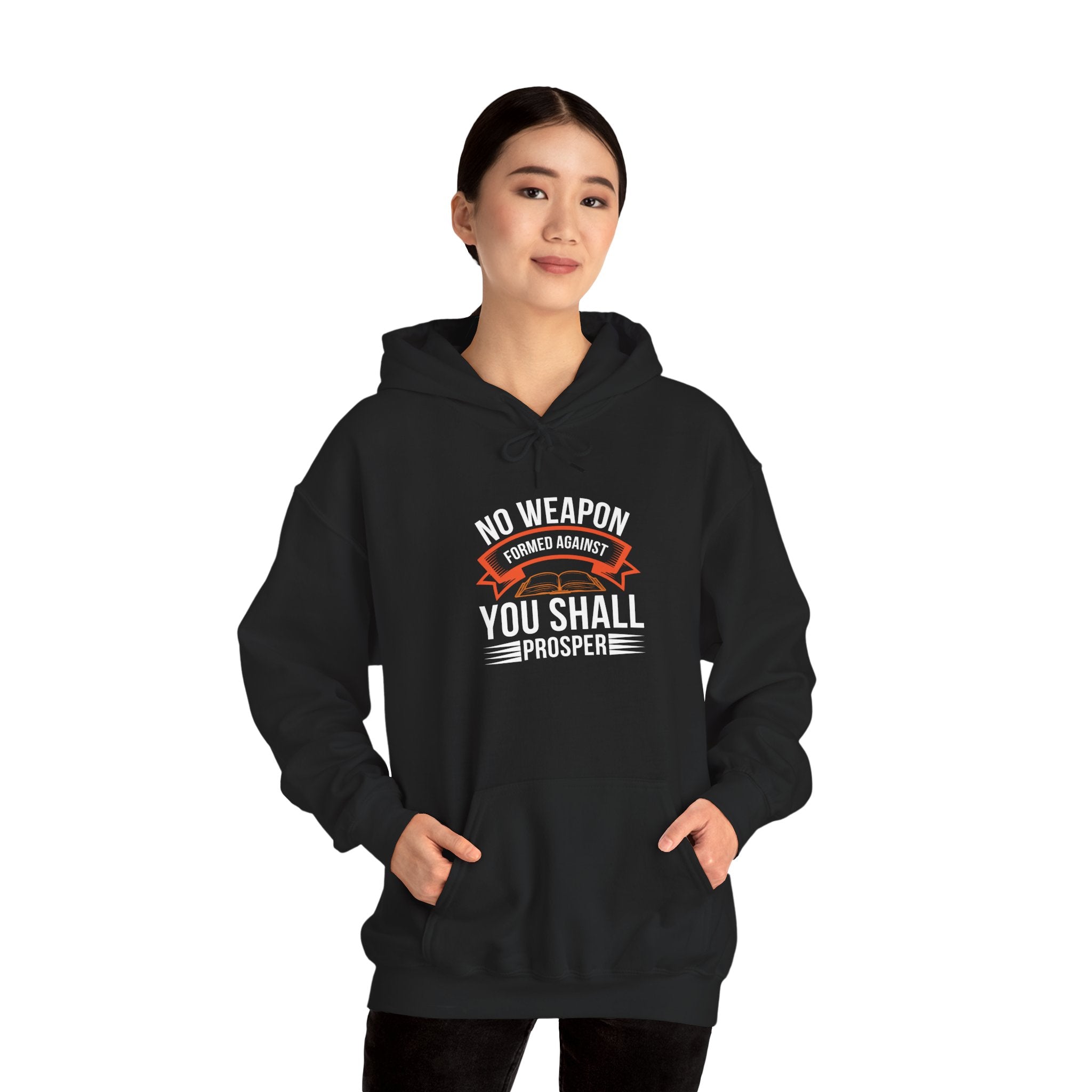 No Weapon Formed Against You Shall Prosper | Faith vs Fear Hoodie