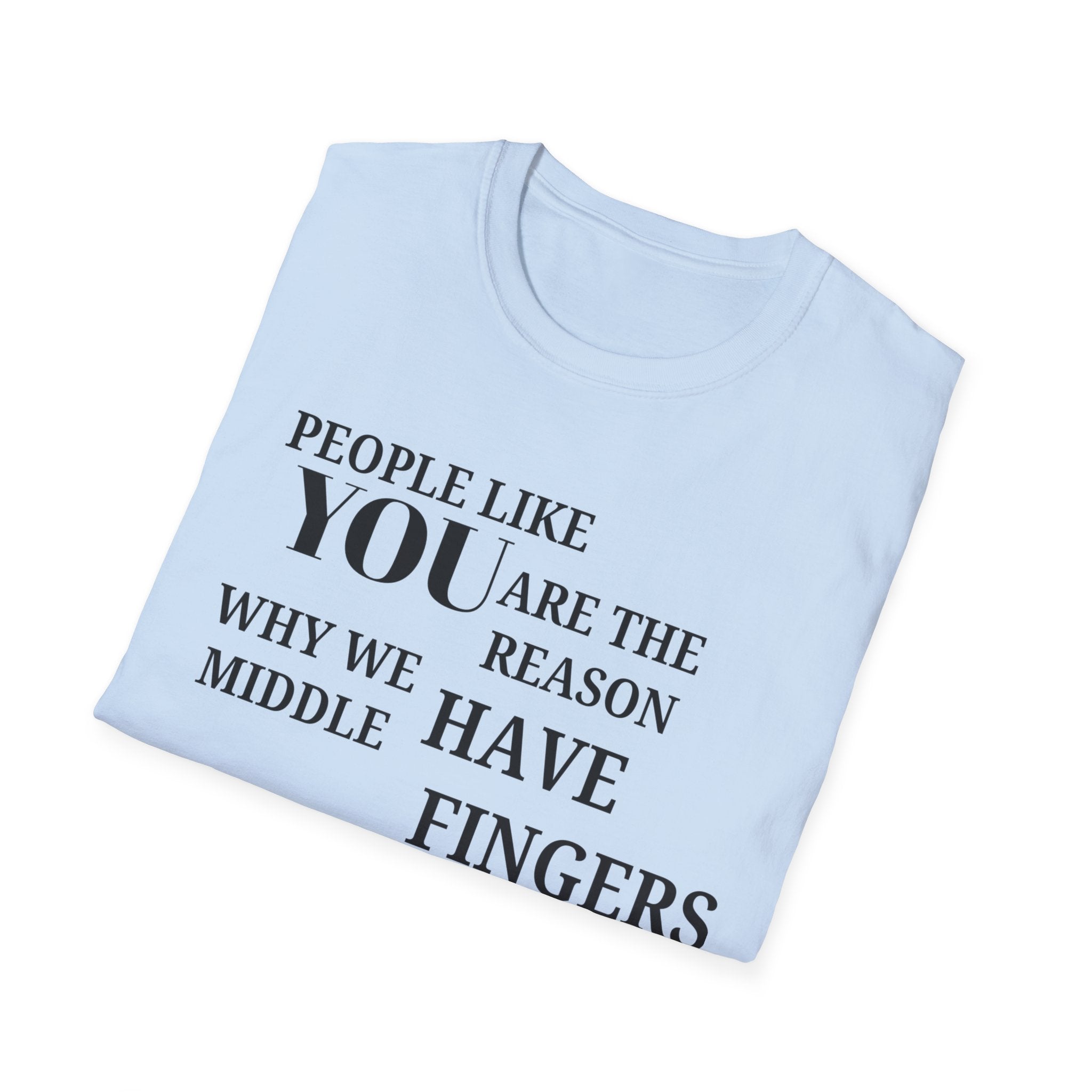 Middle Finger Tee (Light)
