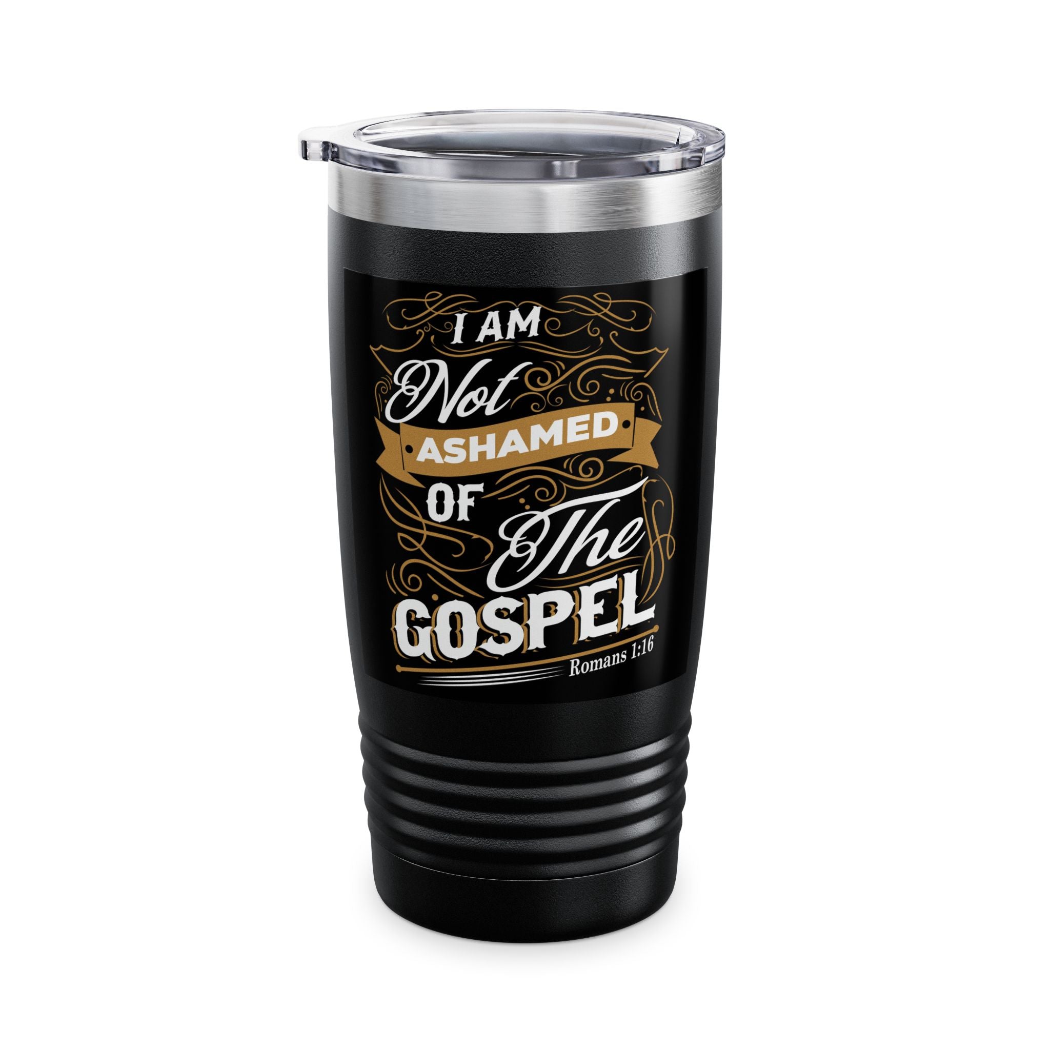 I Am Not Ashamed of the Gospel — 20oz Stainless Steel Tumbler