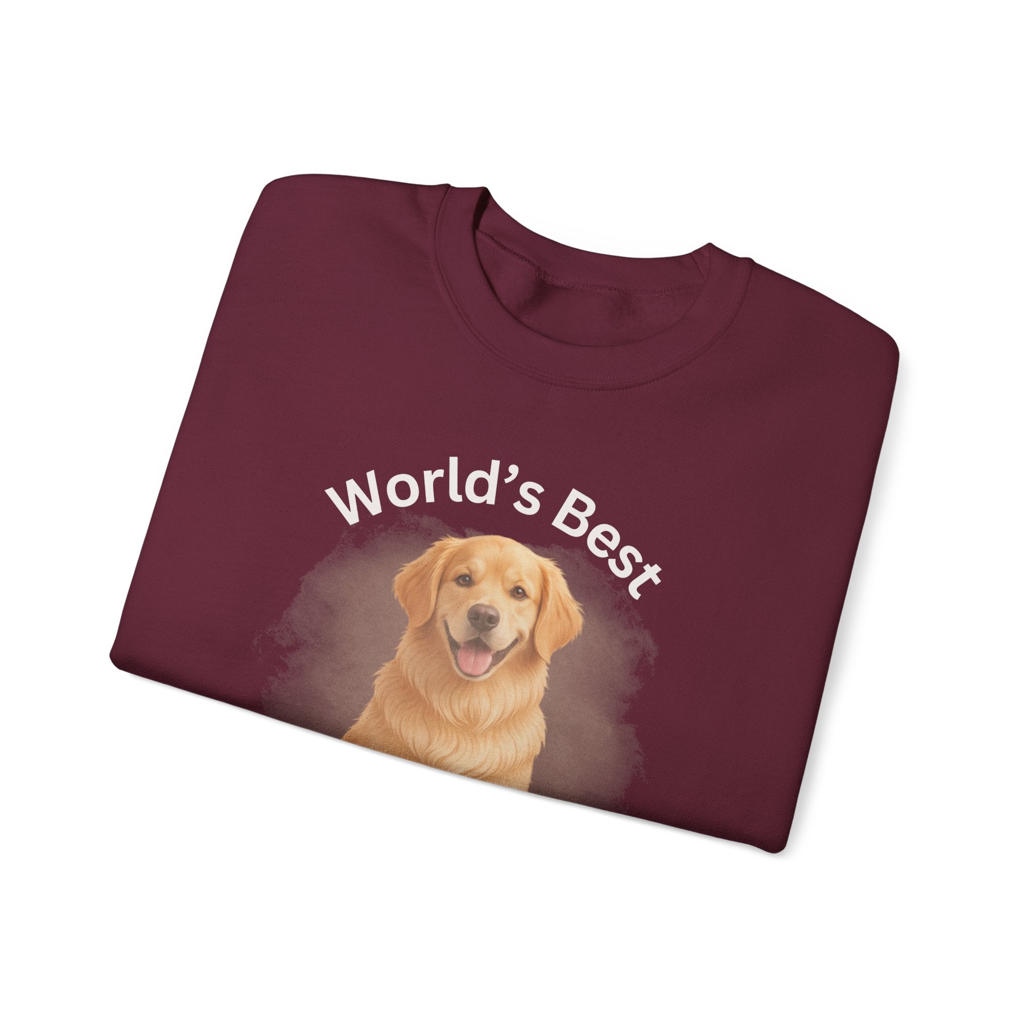 World’s Best Golden Retriever Dad - Premium Crewneck Sweatshirt