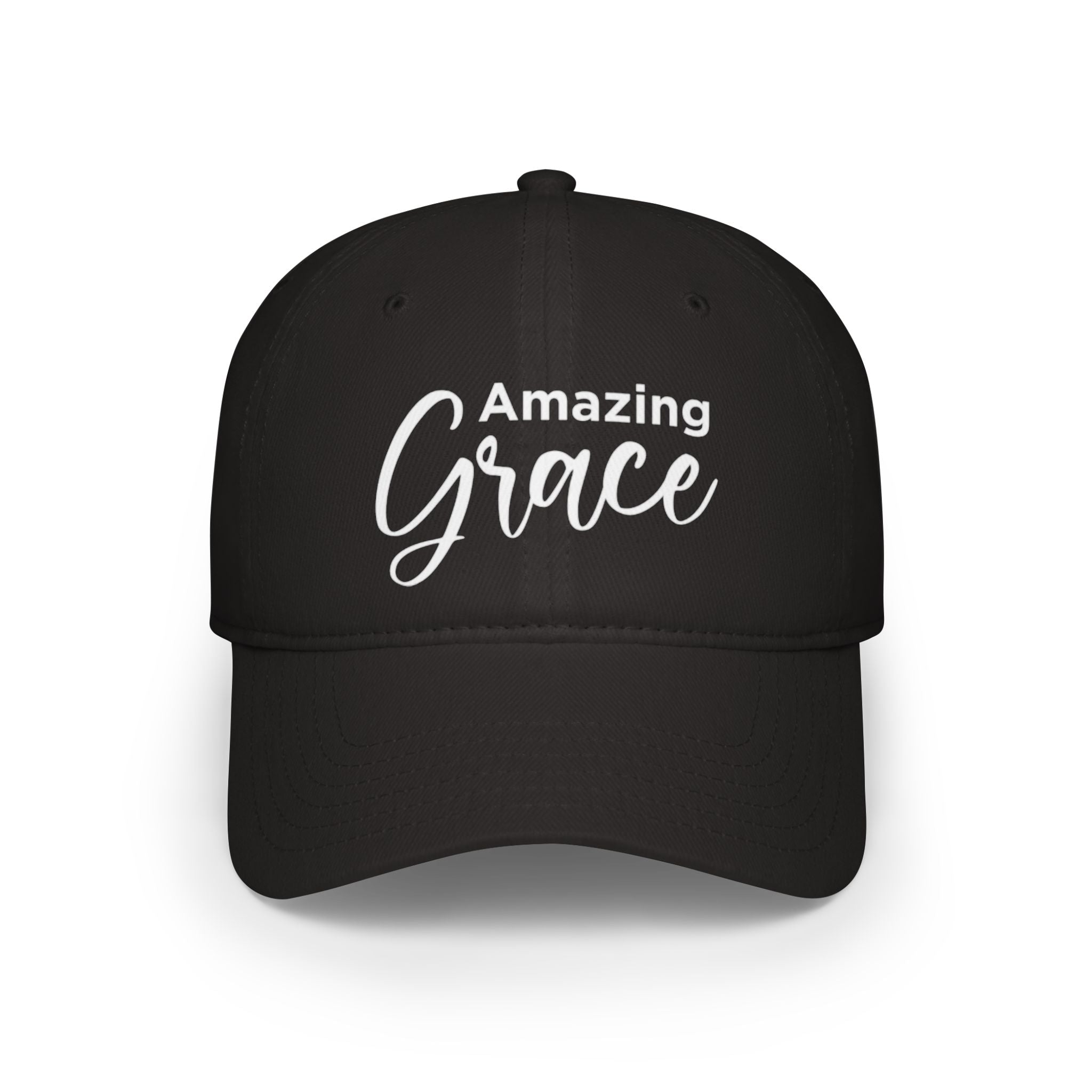 Amazing Grace Embroidered Cap - Christian Inspirational Baseball Hat