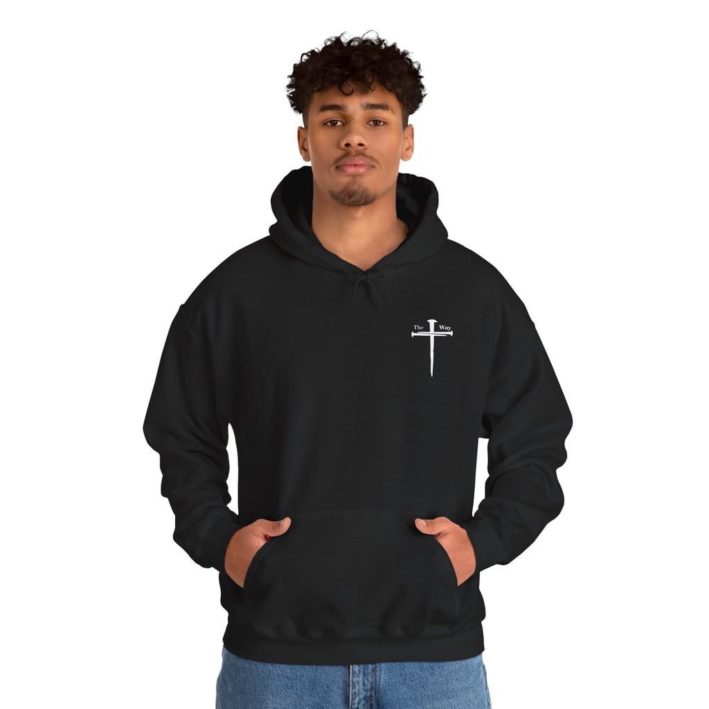 The Way Cross Hoodie – Front & Back Faith Design