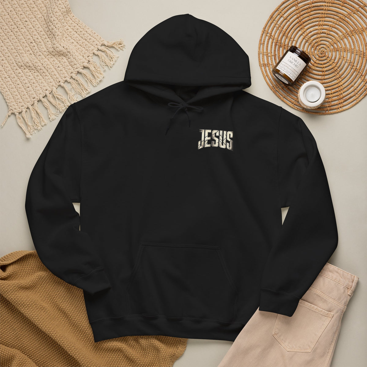 Jesus The Way The Truth The Life John 14:6 Christian hoodie, another view