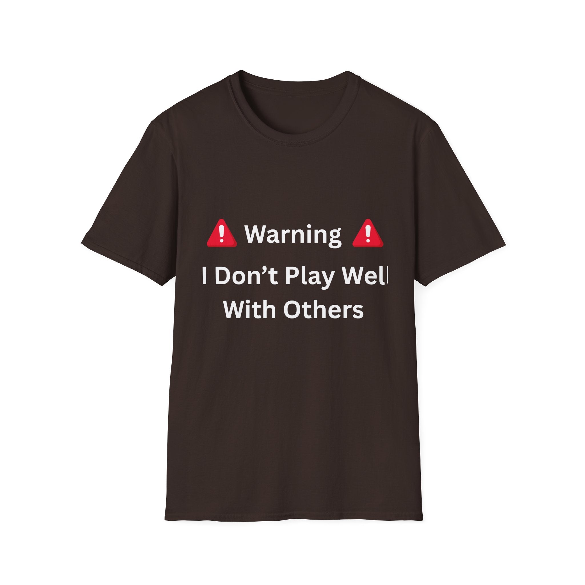 Warning Tee (Dark)