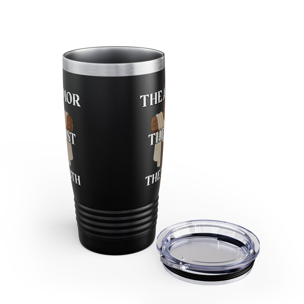 The Armor, The Cost, The Truth — 20oz Premium Stainless Tumbler
