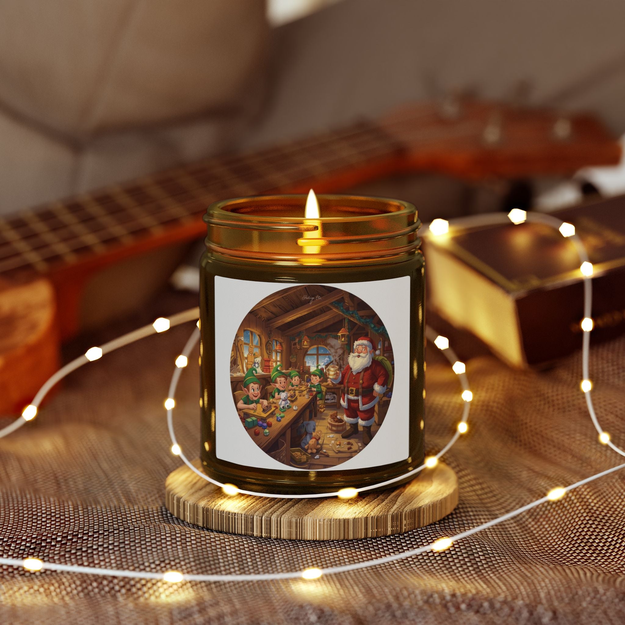 Christmas Workshop Candle — Holiday Scented (4oz & 9oz)