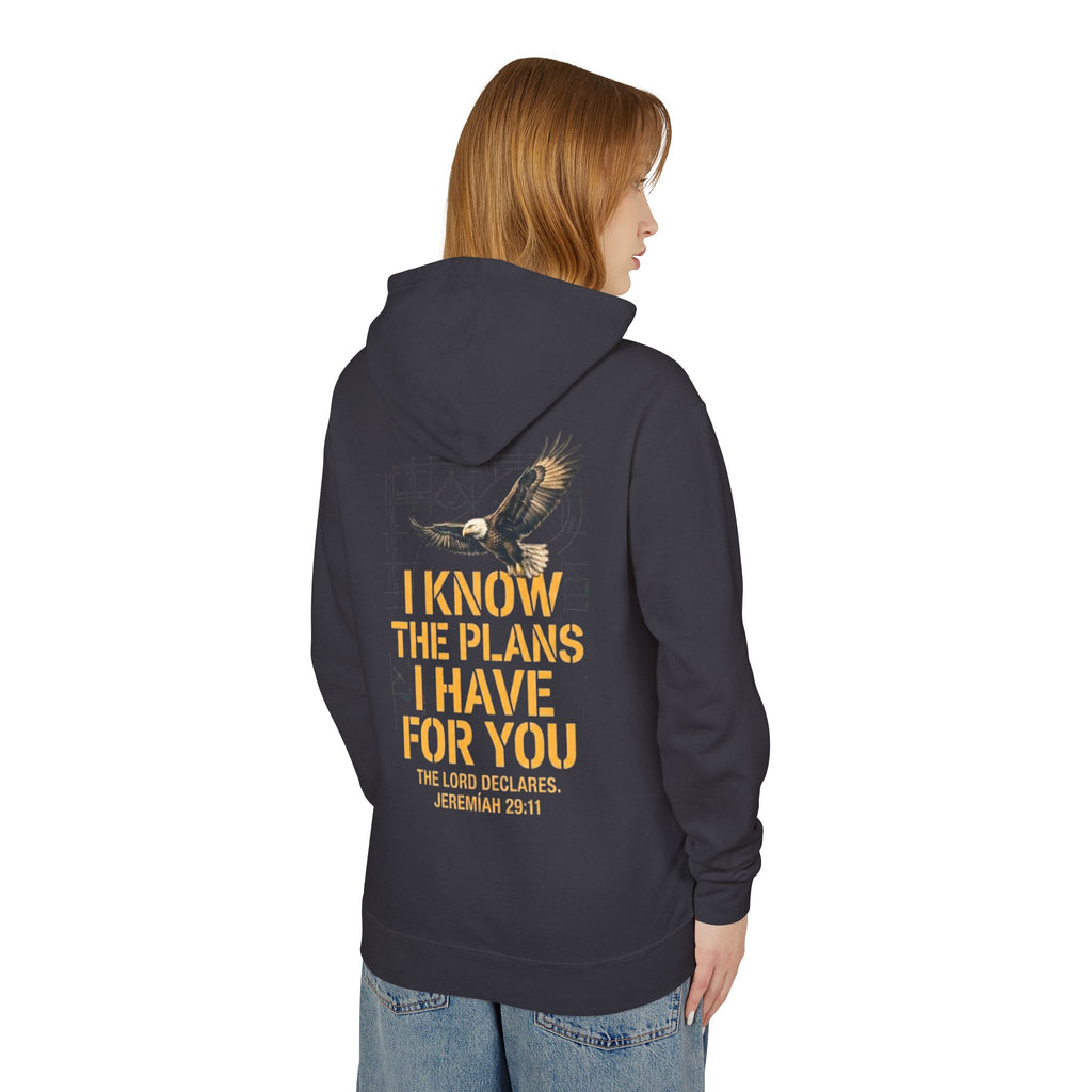 I Know The Plans I Have For You — Jeremiah 29:11 Christian Hoodie