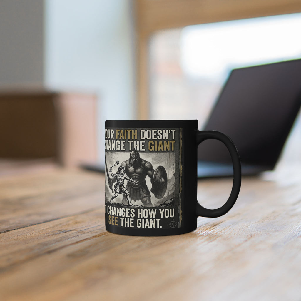 Goliath 15oz & 11oz Warrior Mug – Glossy Black Edition