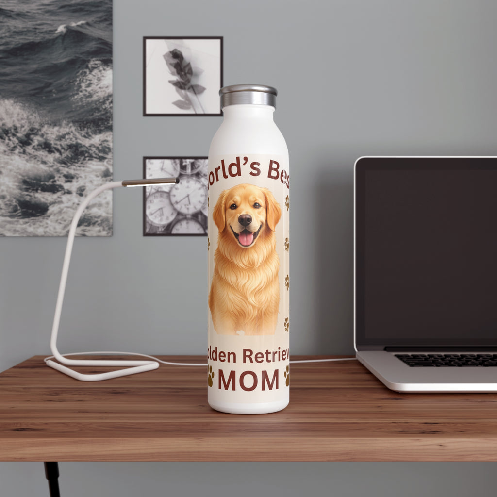 World’s Best Golden Retriever Mom - 20oz Insulated Adventure Bottle