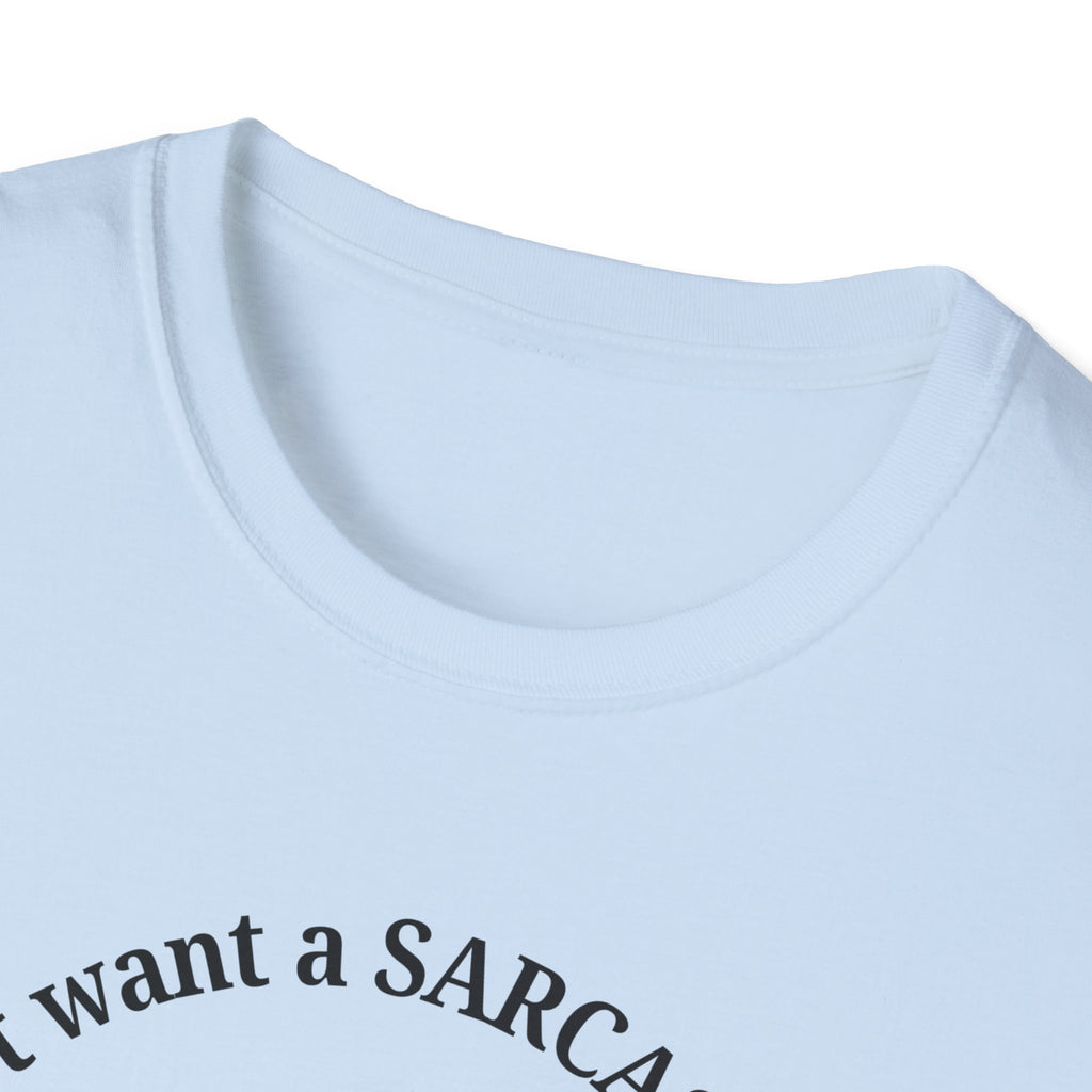 Sarcastic Answer Tee (Light)