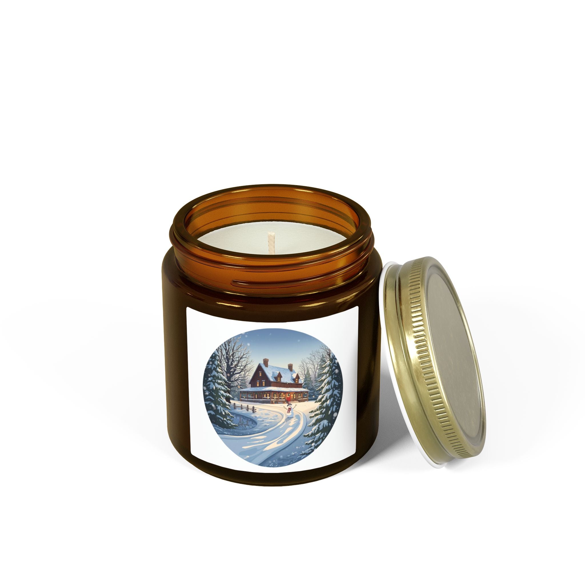 Winter Cabin Candle —  (4oz, 9oz)