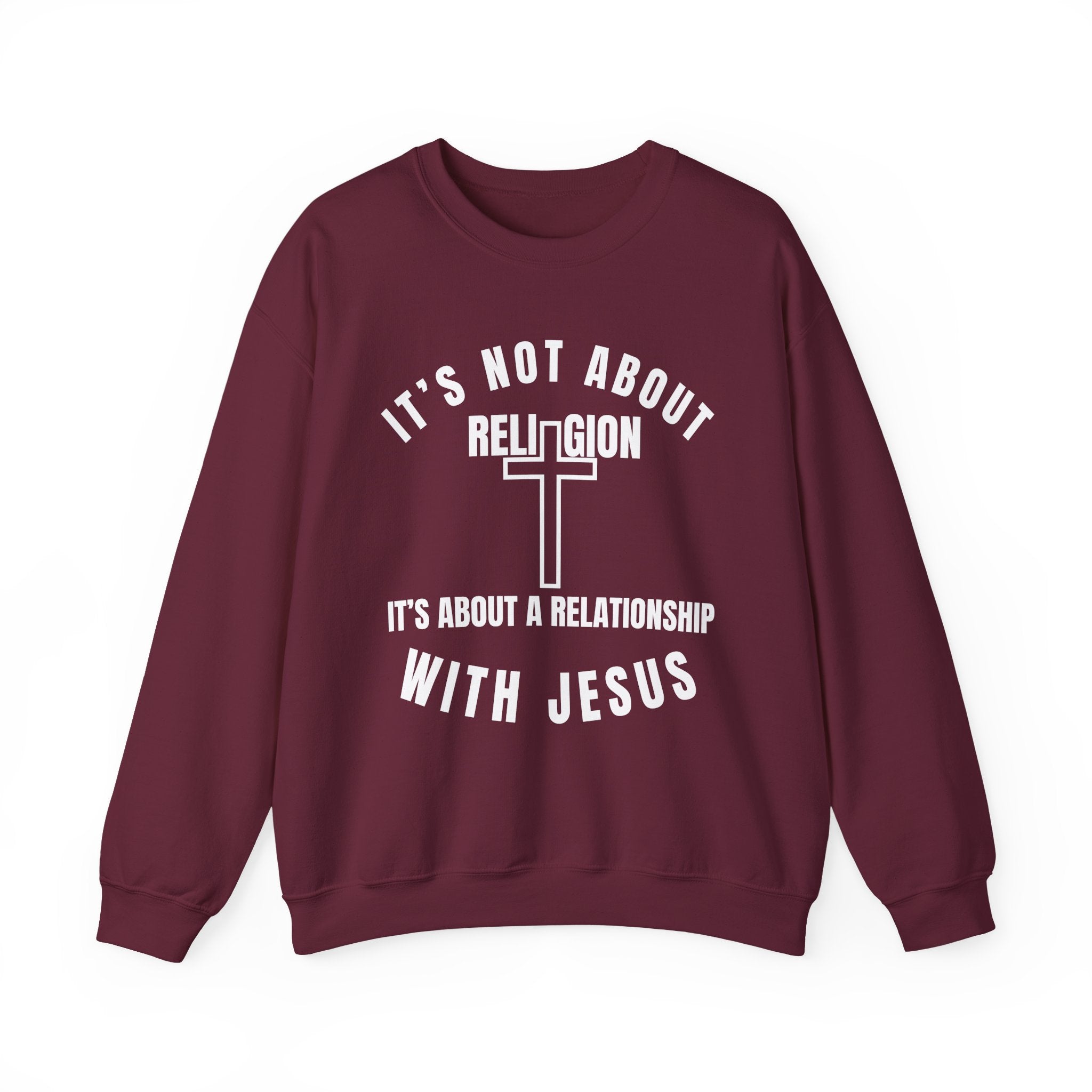 Relationship Over Religion Crewneck Sweatshirt