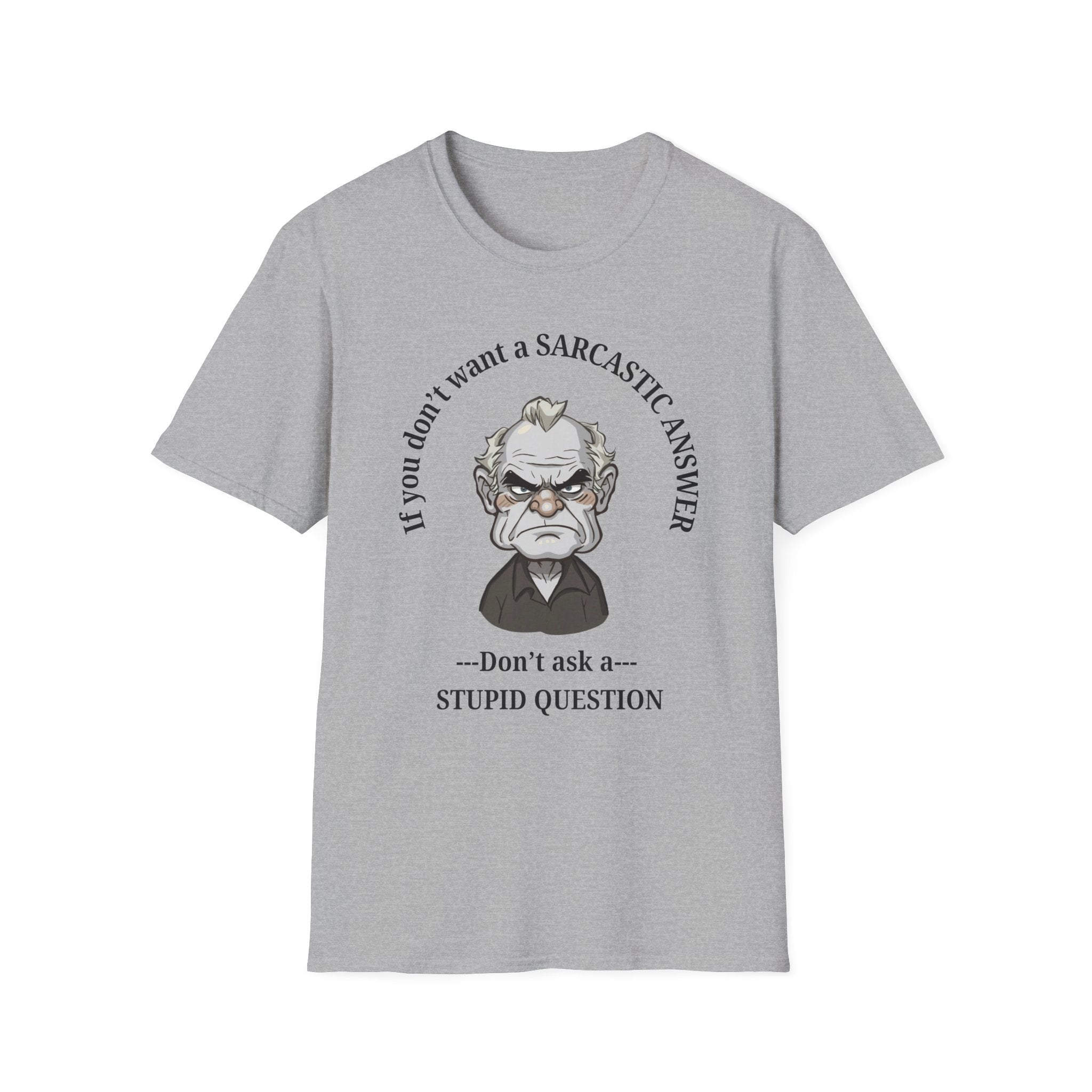 Sarcastic Answer Tee (Light)