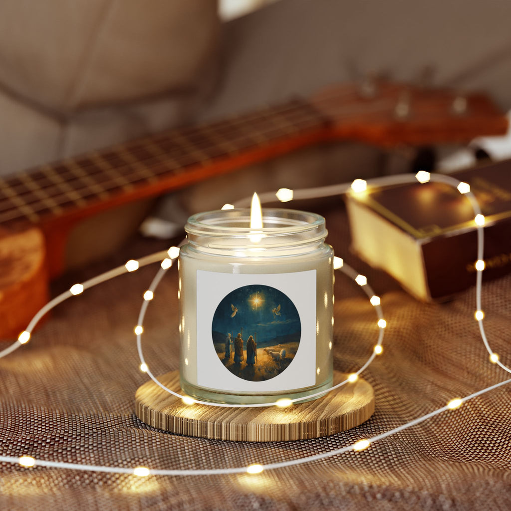 Nativity Star Candle – Holiday Jar (4oz / 9oz)