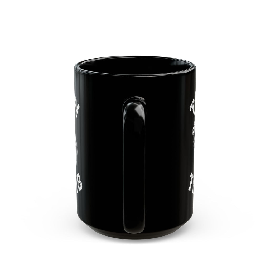 The Lion & The Lamb Black Mug — Christian Faith Coffee Mug | Zero FG