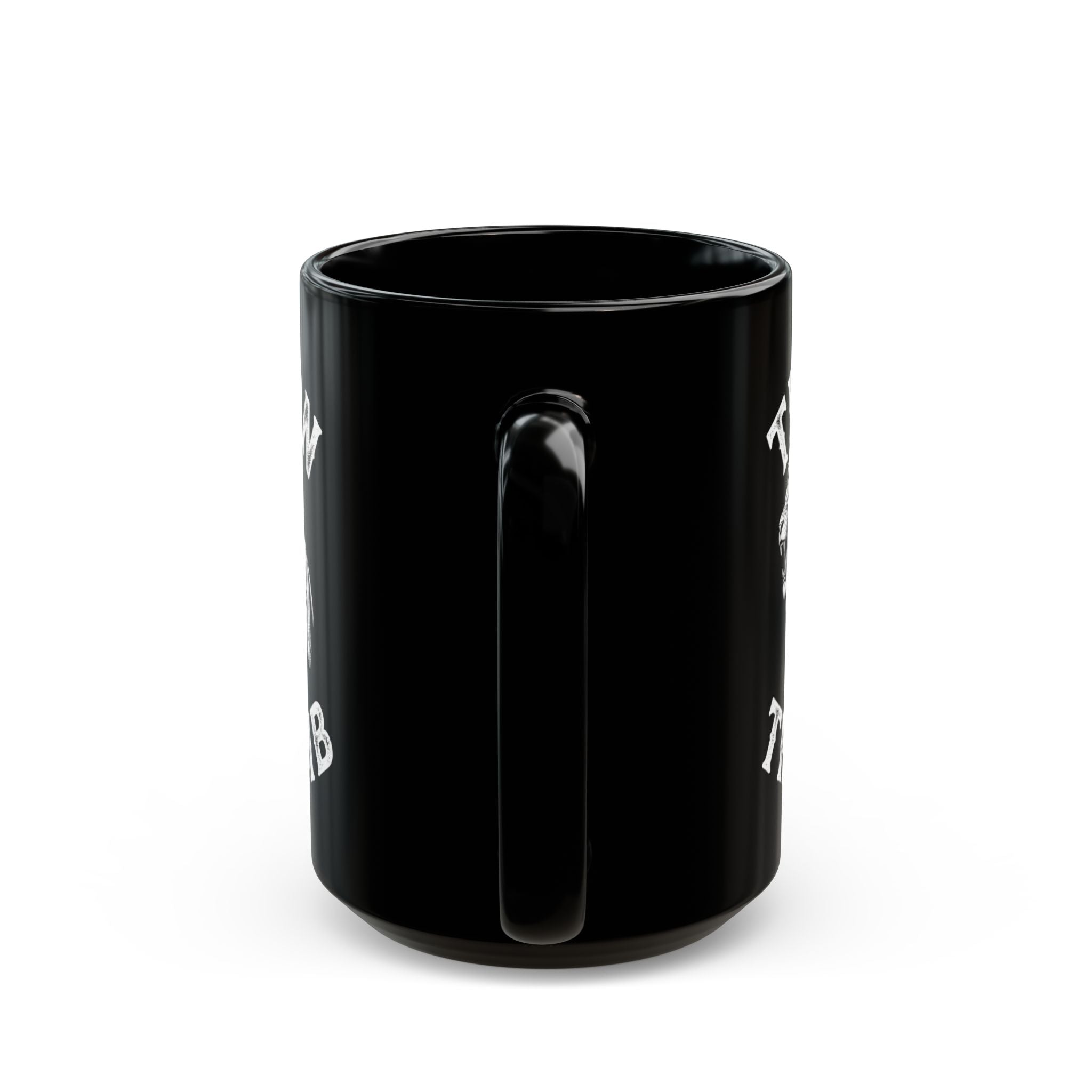 The Lion & The Lamb Black Mug — Christian Faith Coffee Mug | Zero FG