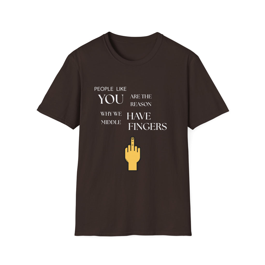 Middle Finger Tee (Dark)