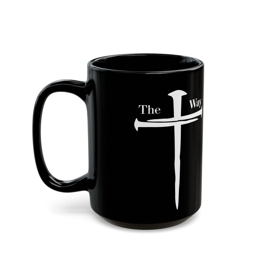 The Way – Christian Black Mug | Symbol of Faith and Truth