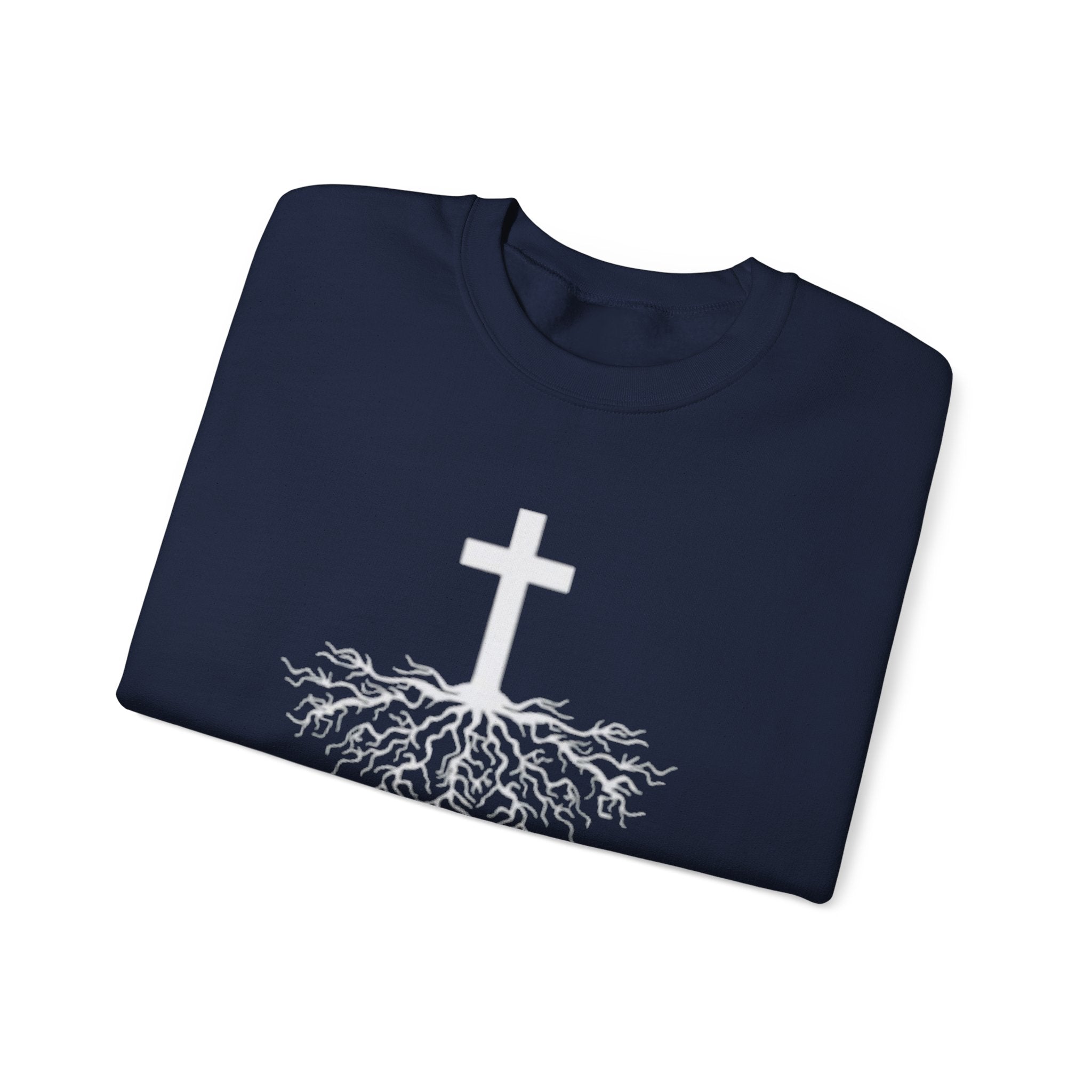 John 3:16 Rooted in Faith Premium Sweatshirt