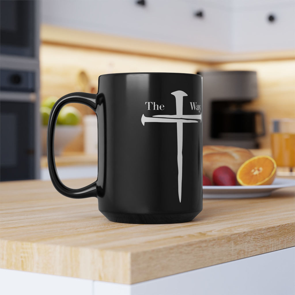 The Way – Christian Black Mug | Symbol of Faith and Truth