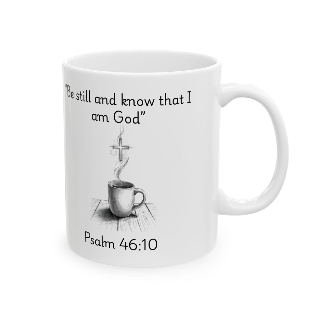 Be Still and Know Psalm 46:10 Mug - Christian Gift