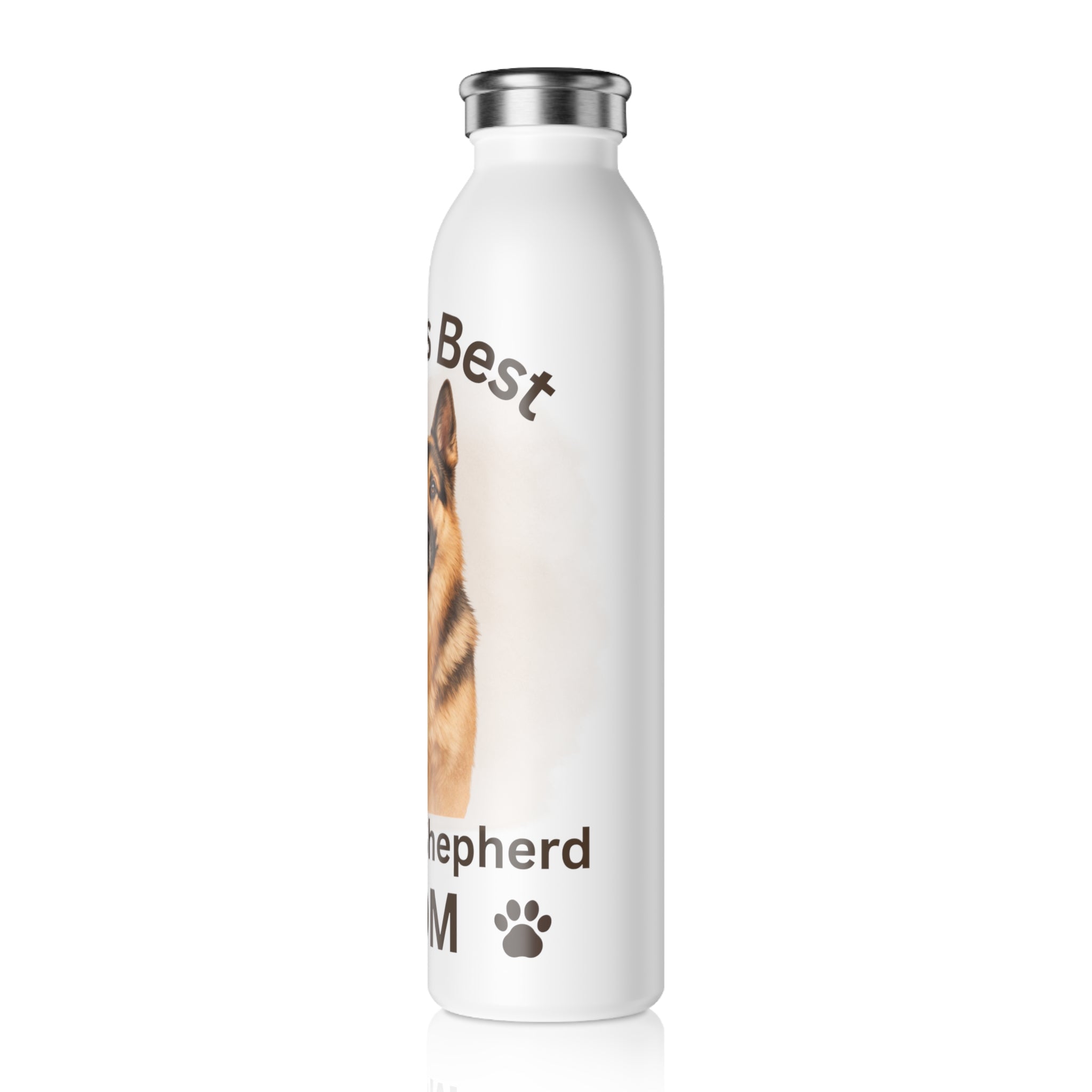 German Shepherd Mom - Premium Slim Stainless Water Bottle