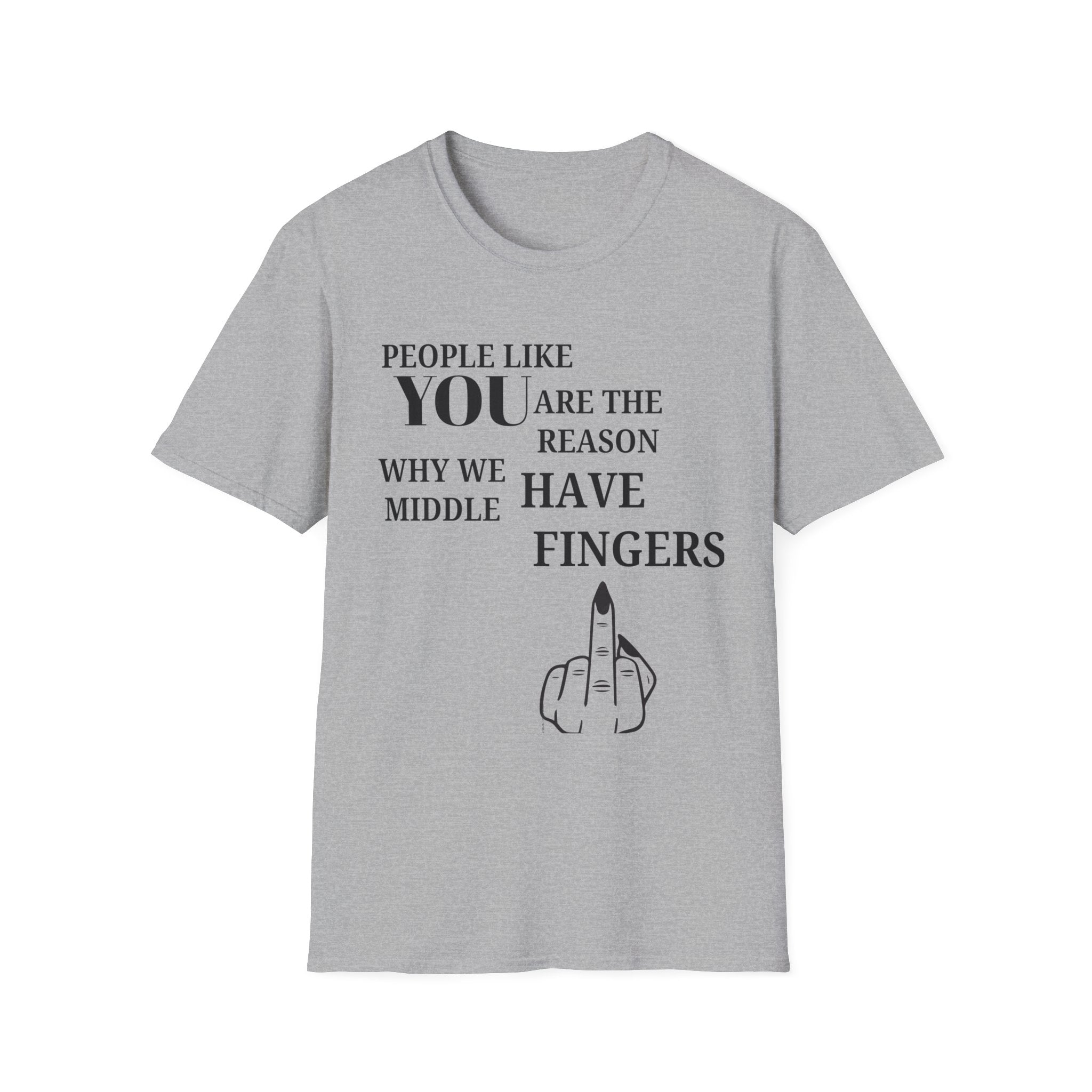 Middle Finger Tee (Light)