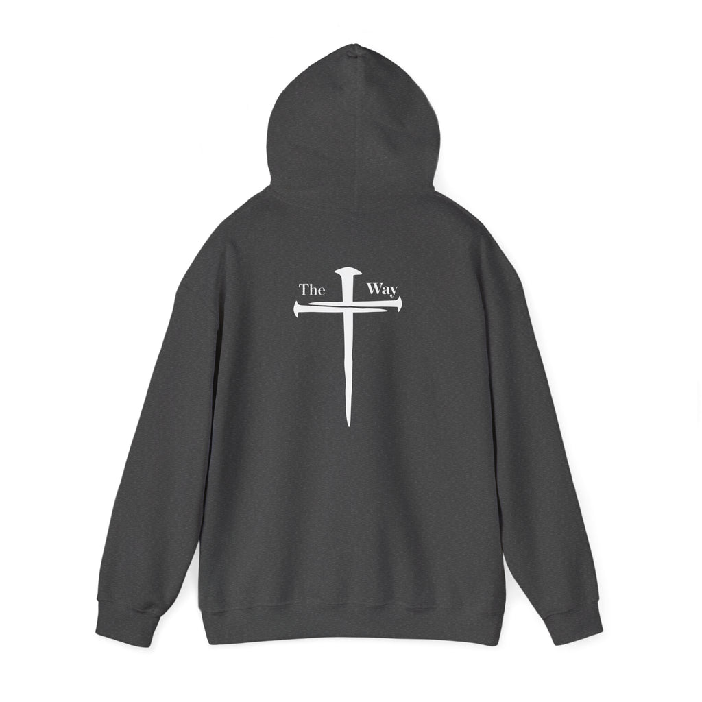 The Way Cross Hoodie – Front & Back Faith Design