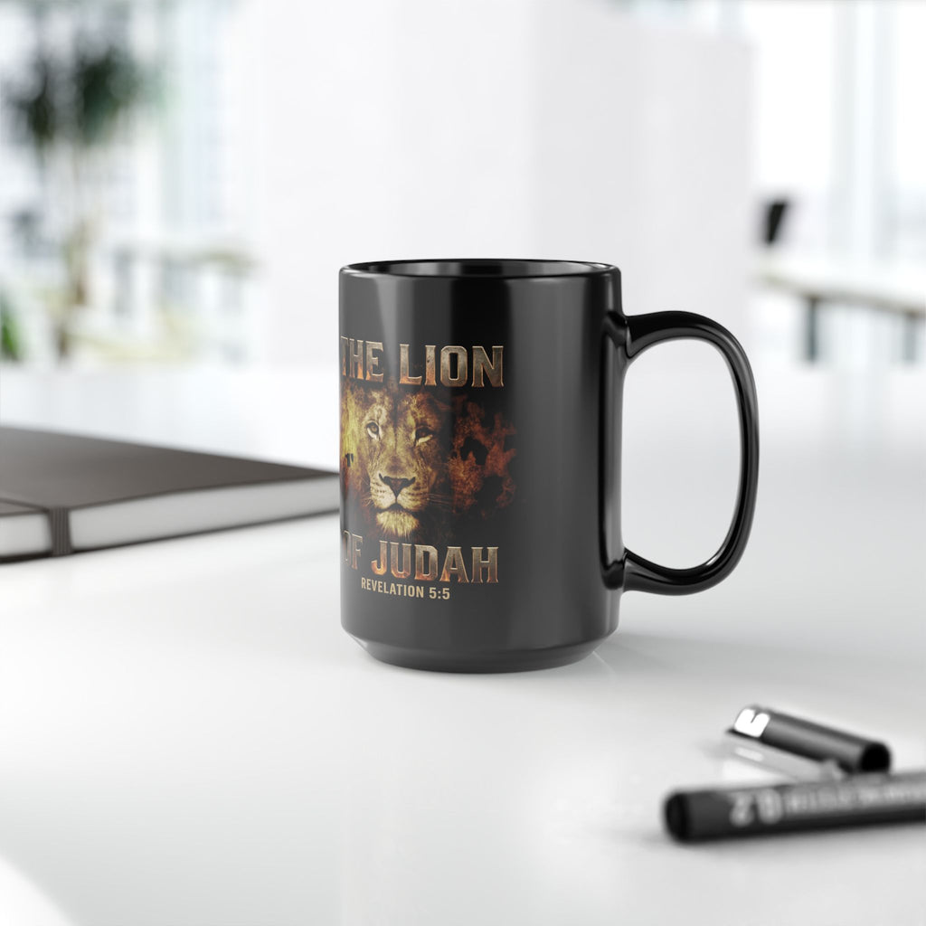 The Lion of Judah Premium 15oz Mug - Revelation 5:5