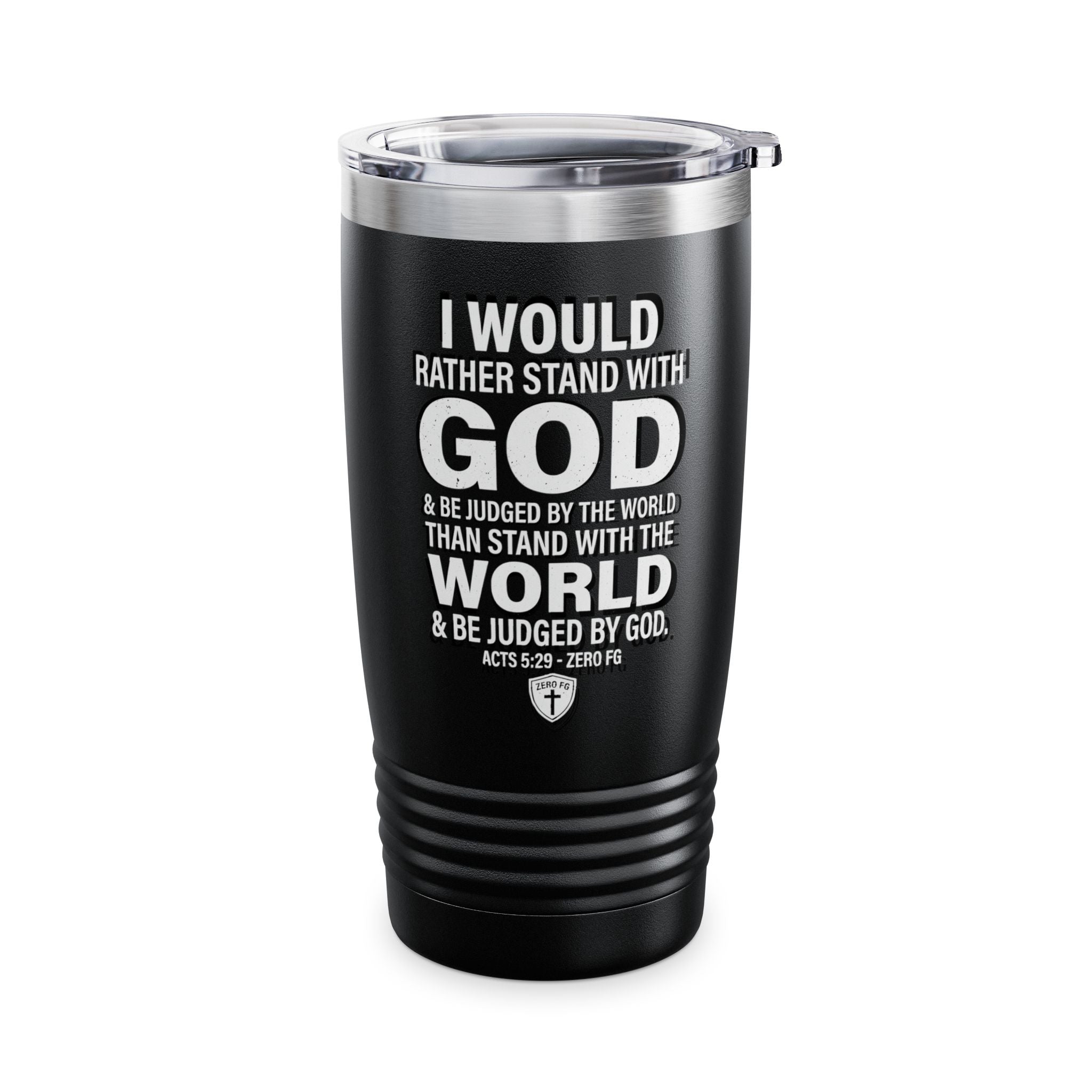 Stand With God Ringneck Tumbler, 20oz