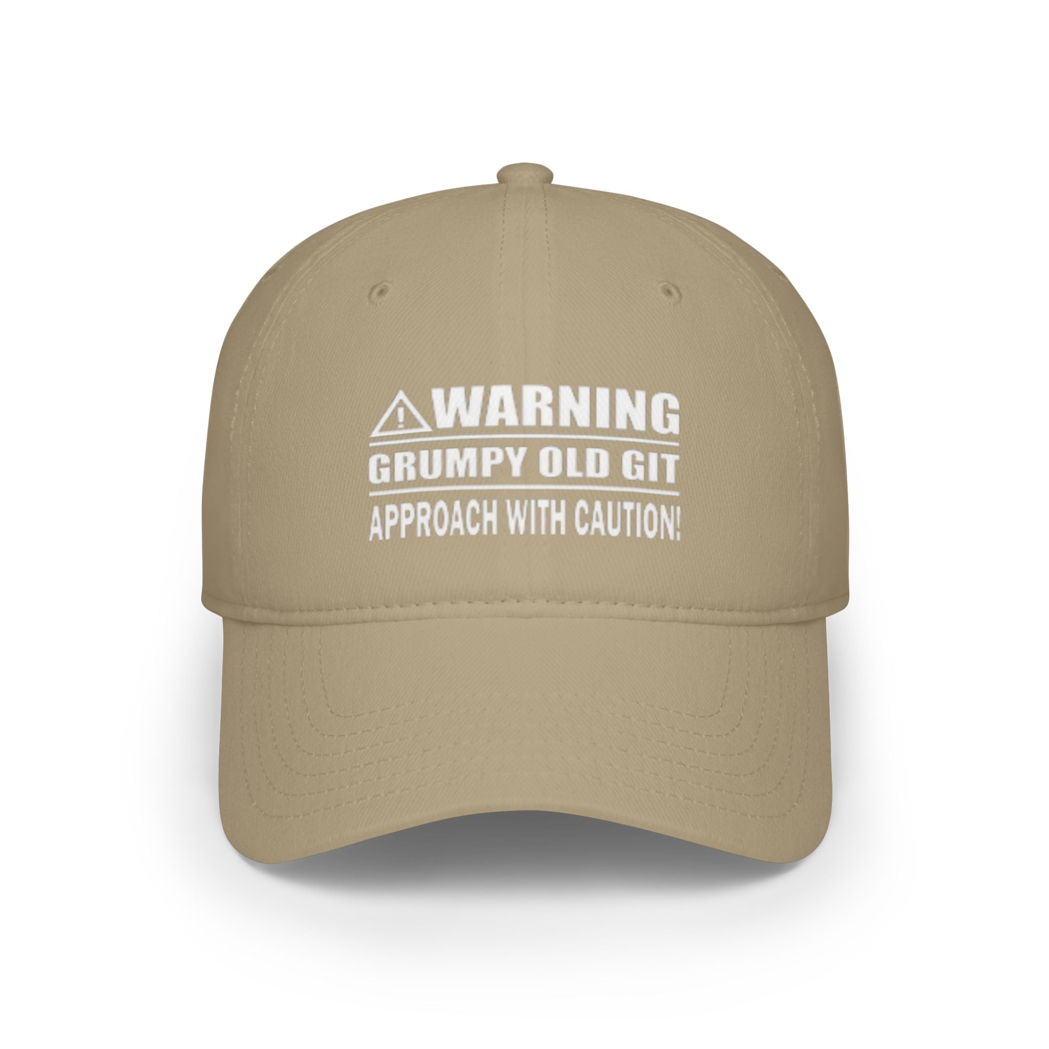 Grumpy Old Git Warning Cap - Low Profile Baseball Hat