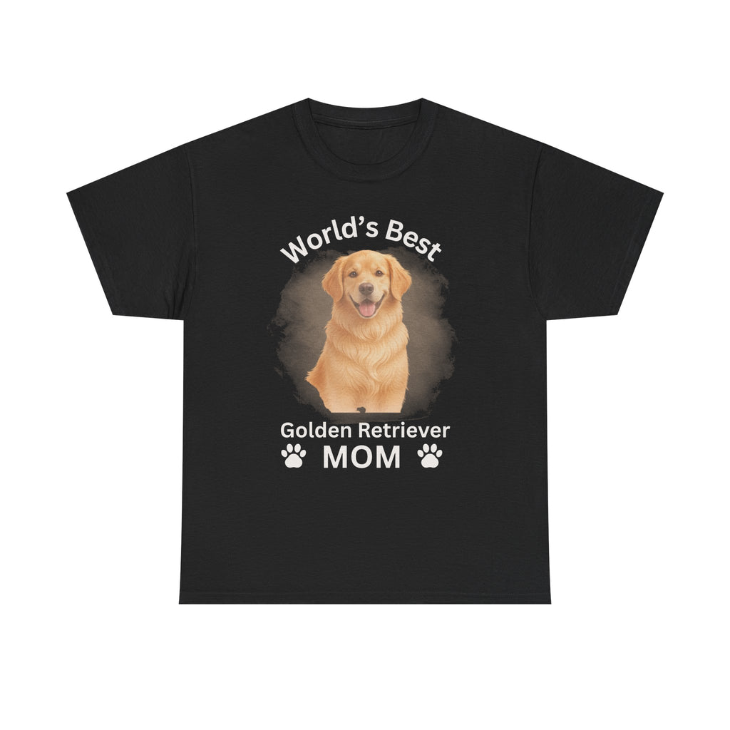 World’s Best Golden Retriever Mom - Premium Cotton T-Shirt