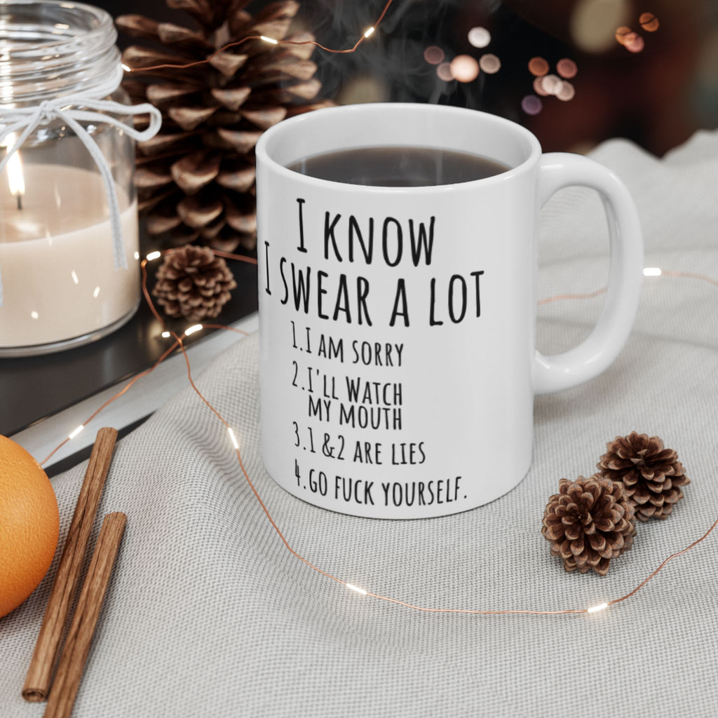 Inspirational Ceramic Mug - Motivational Quotes for Daily Use