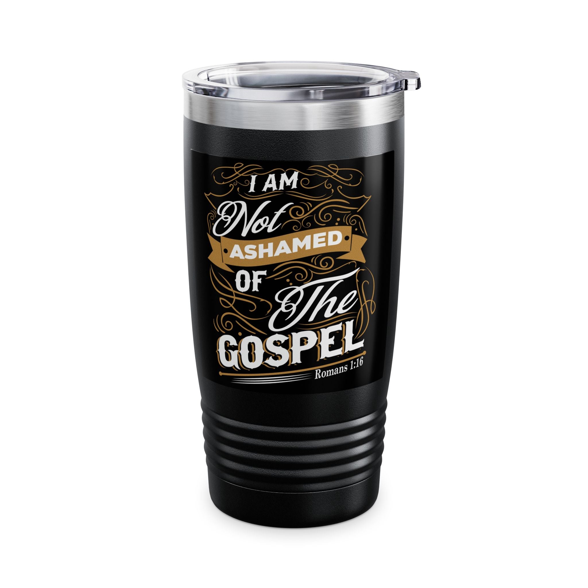 I Am Not Ashamed of the Gospel — 20oz Stainless Steel Tumbler