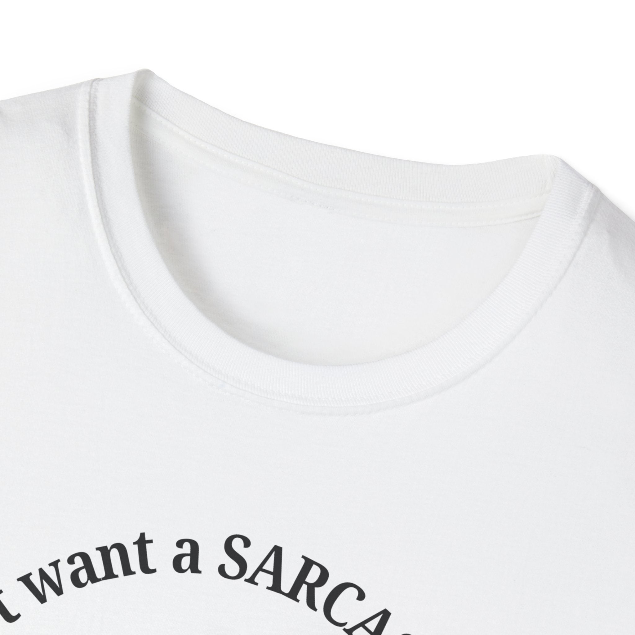 Sarcastic Answer Tee (Light)