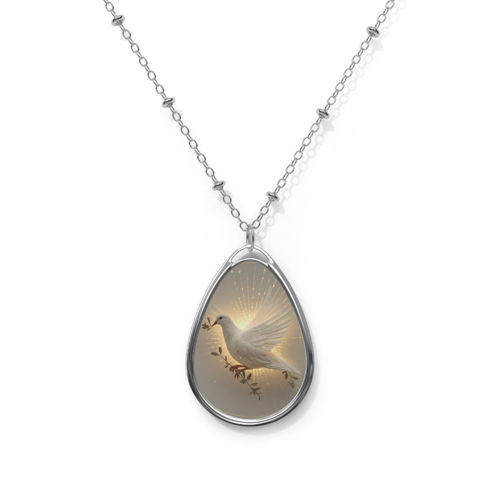 Dove of Peace Pendant – Christian Hope & Renewal Necklace
